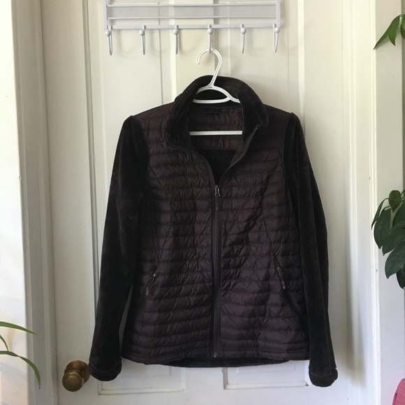 32 Degrees Heat Purple Down Fleece Jacket Size S - Picture 2 of 7